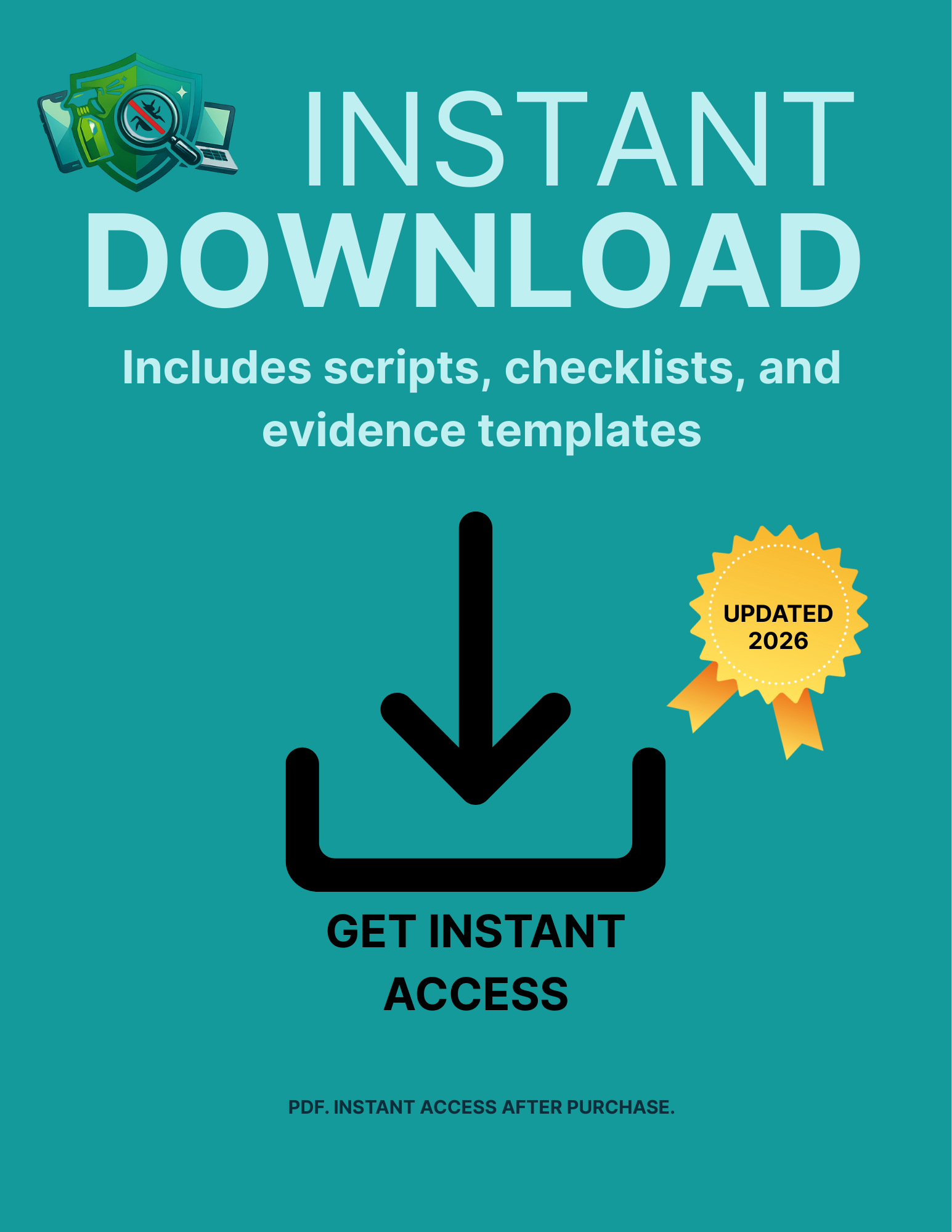 Scam Repellent Quick Guide (Free PDF Download)